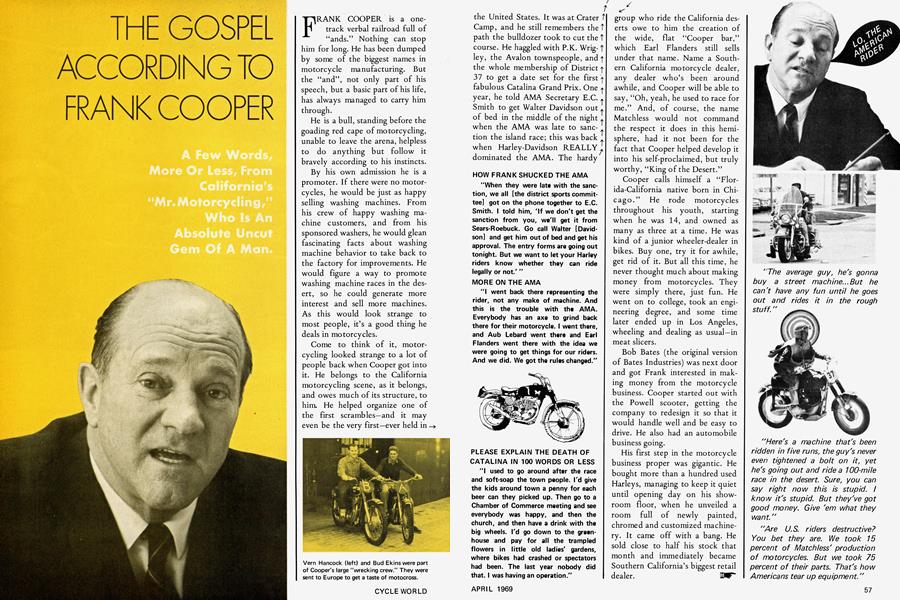 The Gospel According To Frank Cooper