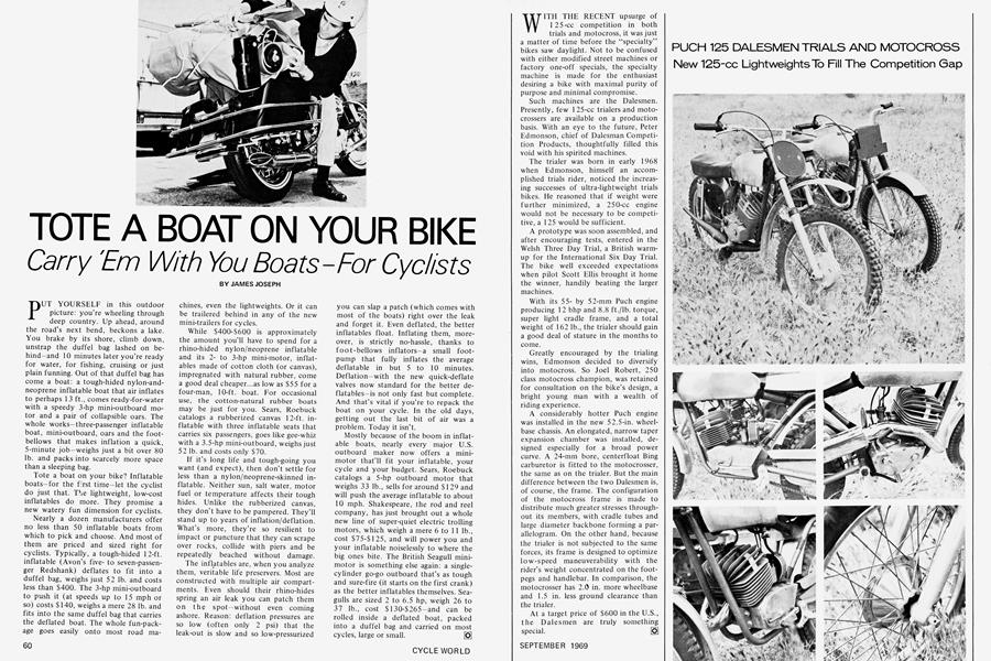 Tote A Boat On Your Bike