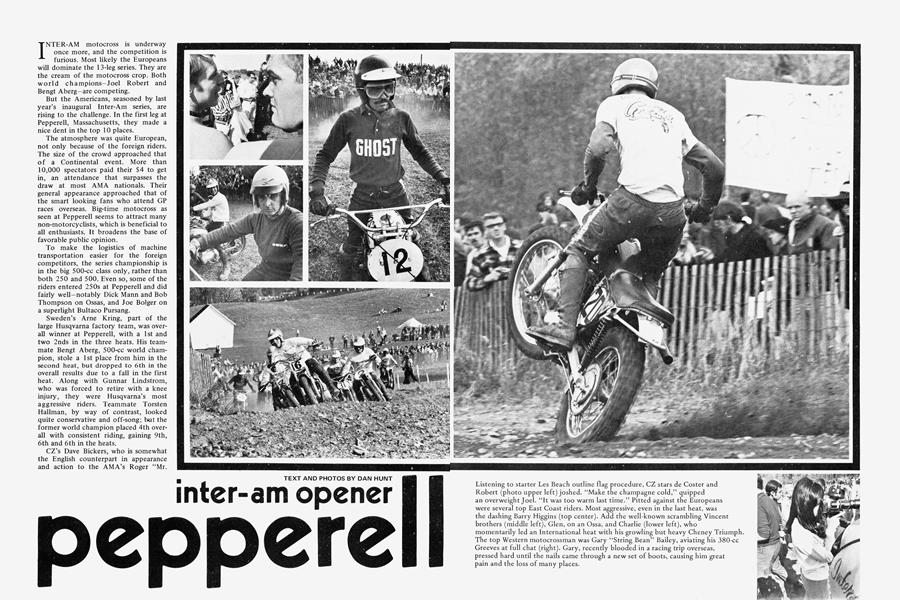 Inter-Am Opener Pepperell