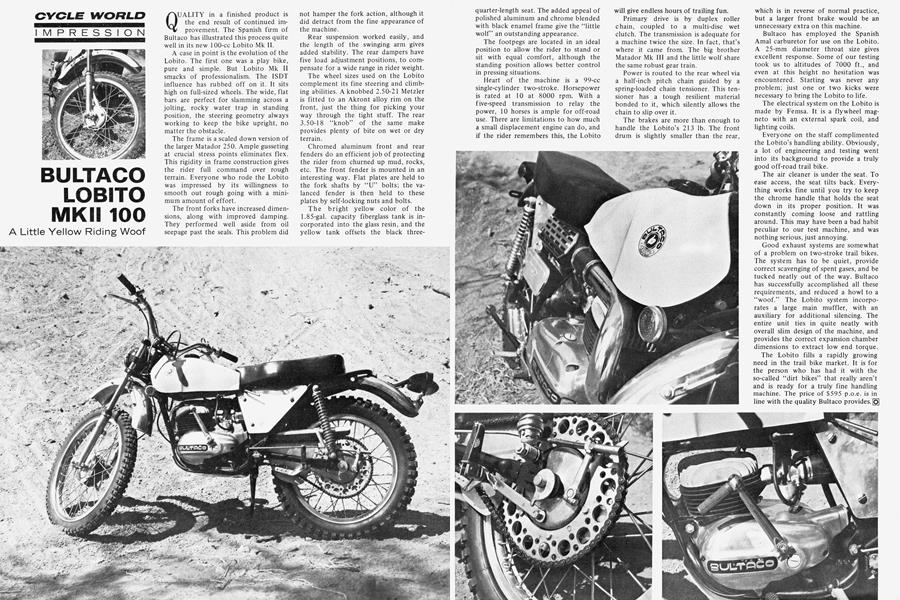 Bultaco Lobito Mkii 100