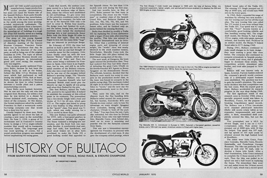 History of Bultaco