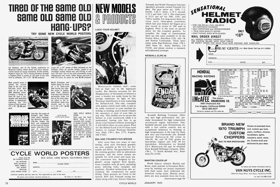 New Models & Products