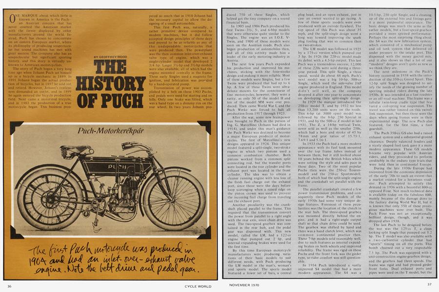 The History of Puch