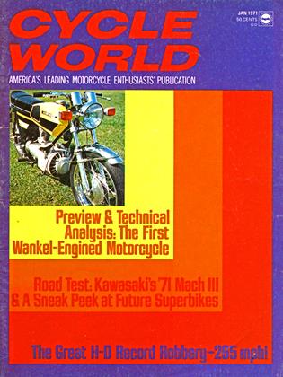 JAN 1971 | Cycle World