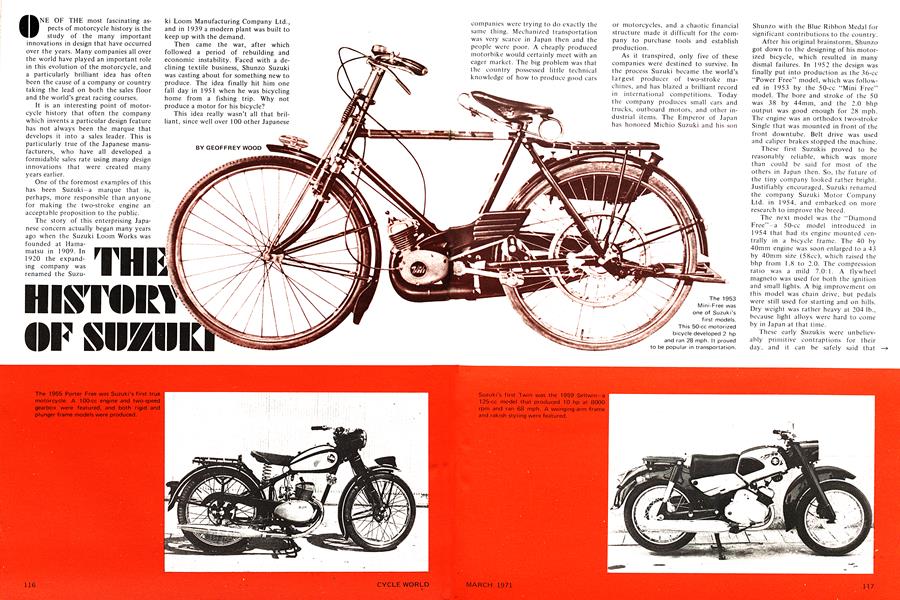 The History of Suzuki