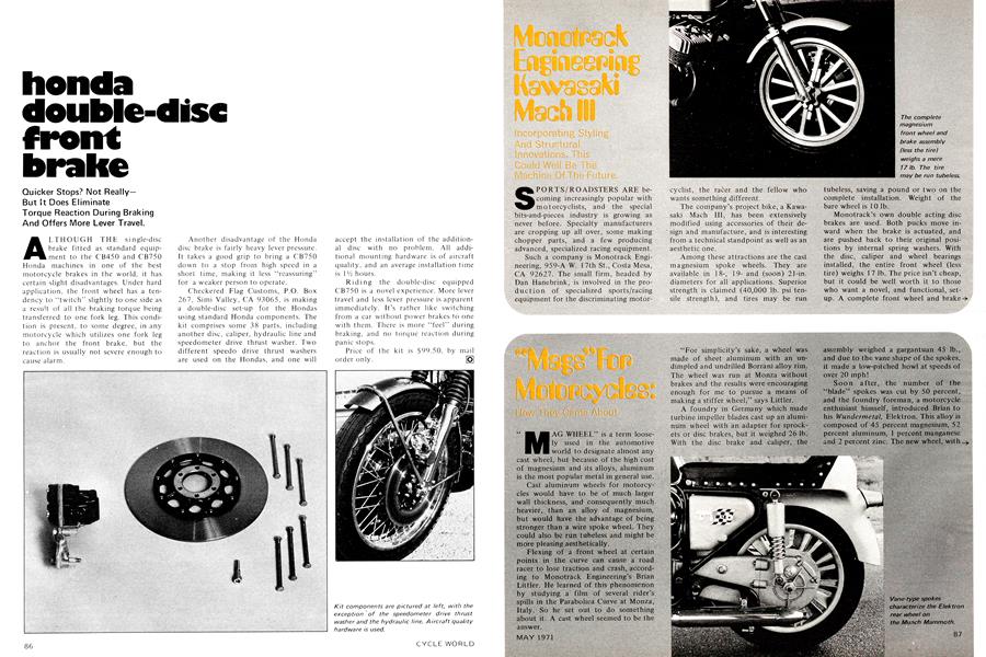 "Mags" For Motorcycles: