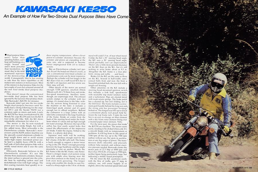 Kawasaki Ke250 | Cycle World | NOVEMBER 1979