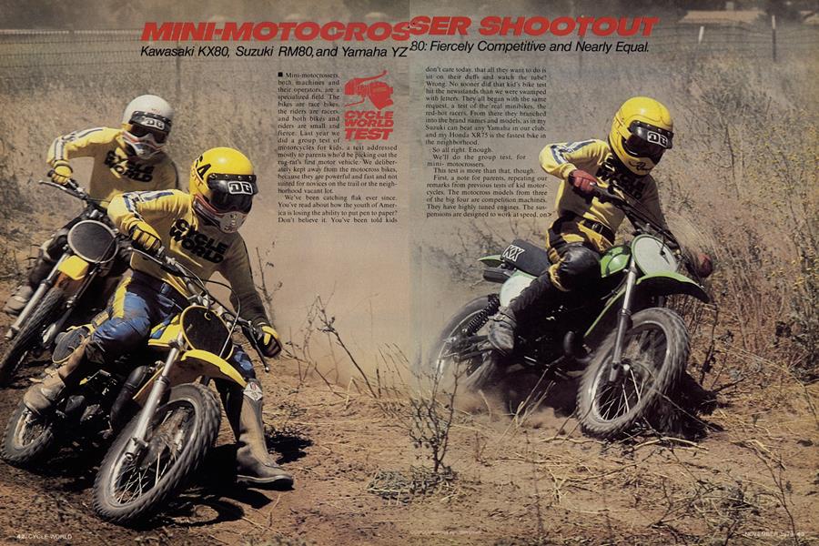 Mini-Motocrosser Shootout