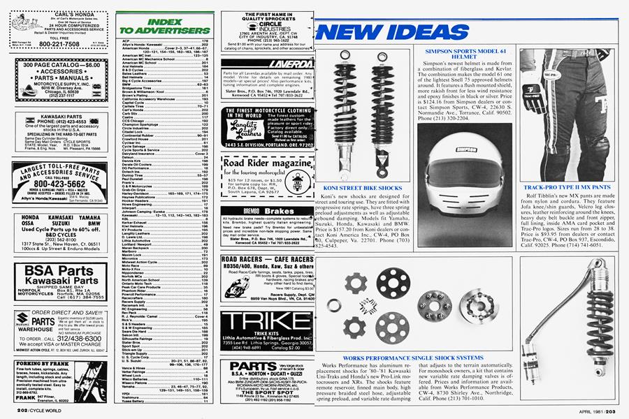 New Ideas