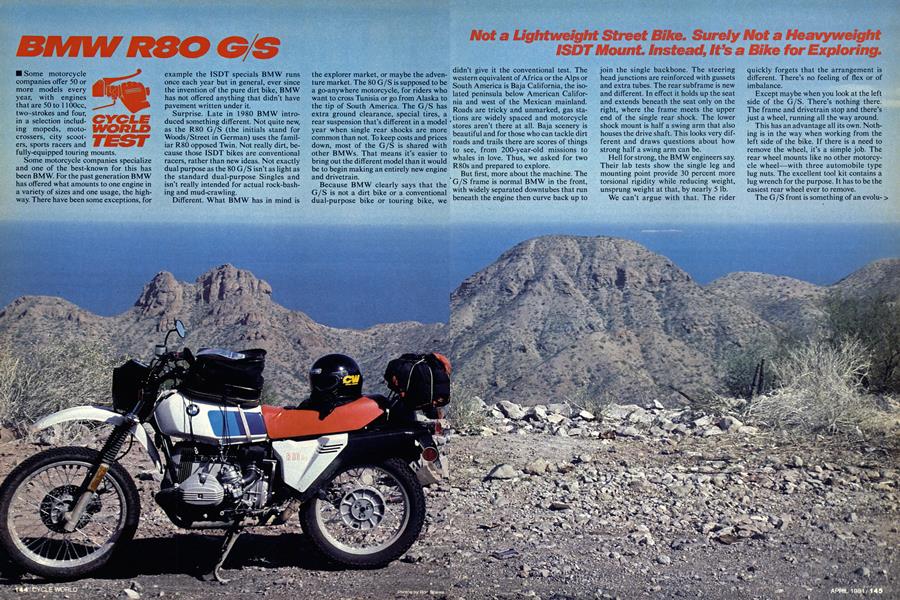 Bmw R80 G/s
