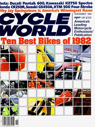 NOVEMBER 1982 | Cycle World