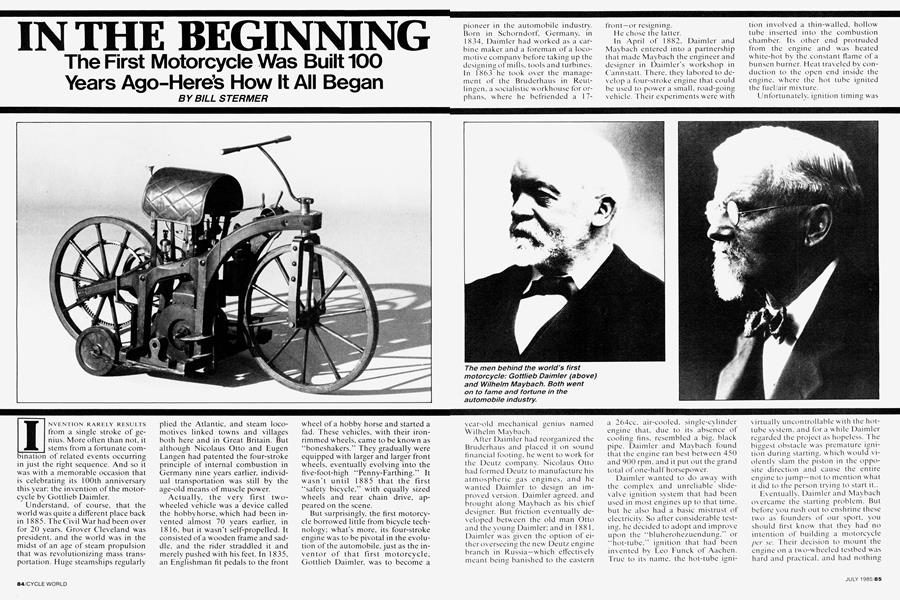 In the Beginning