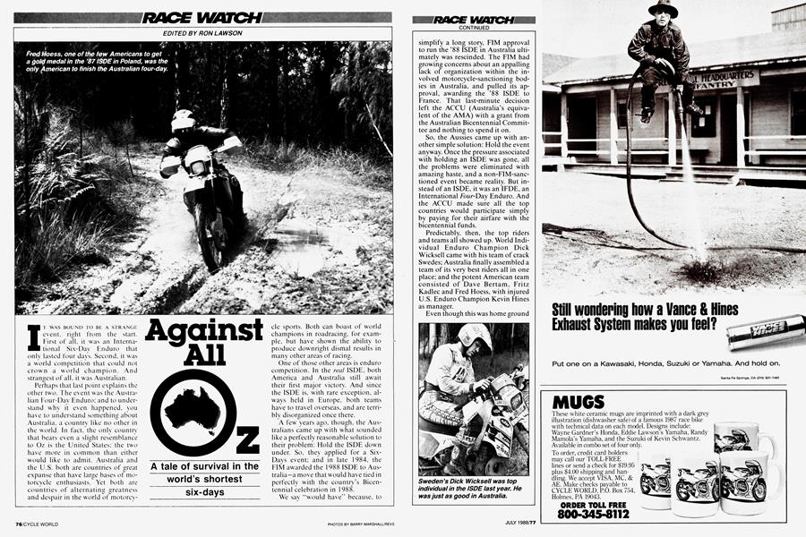 Against All Oz