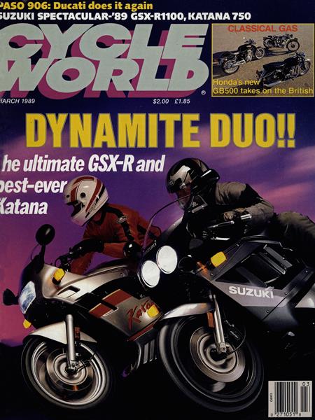 Issue: - March 1989 | Cycle World