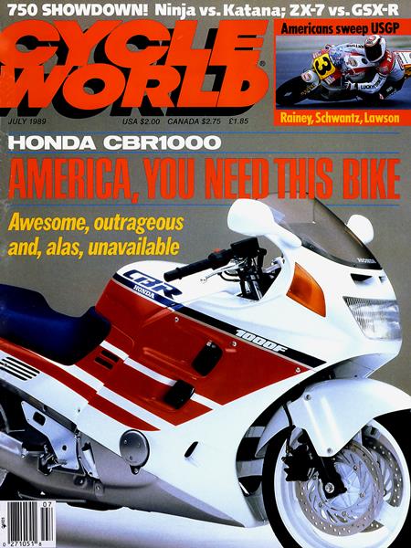 Issue: - July 1989 | Cycle World