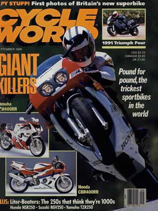 SEPTEMBER 1990 | Cycle World