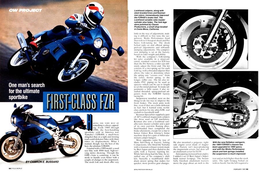 First-Class Fzr