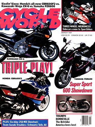 MARCH 1991 | Cycle World