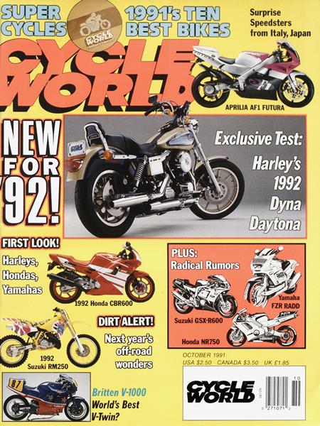 Issue: - October 1991 | Cycle World