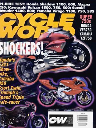 FEBRUARY 1994 | Cycle World