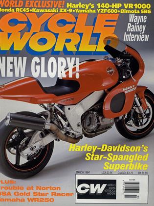 MARCH 1994 | Cycle World