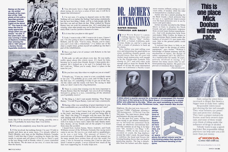 Dr. Archer's Alternatives