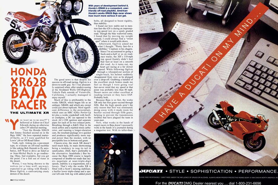 Honda Xr628 Baja Racer