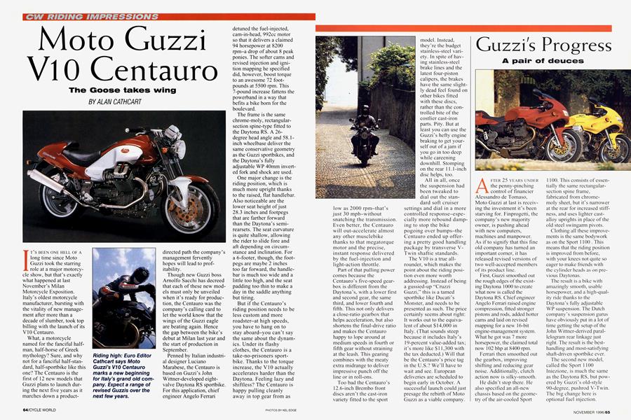 Guzzi's Progress