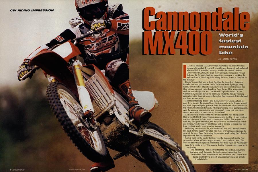 Cannondale Mx400