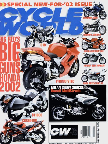 Issue: - December 2001 | Cycle World