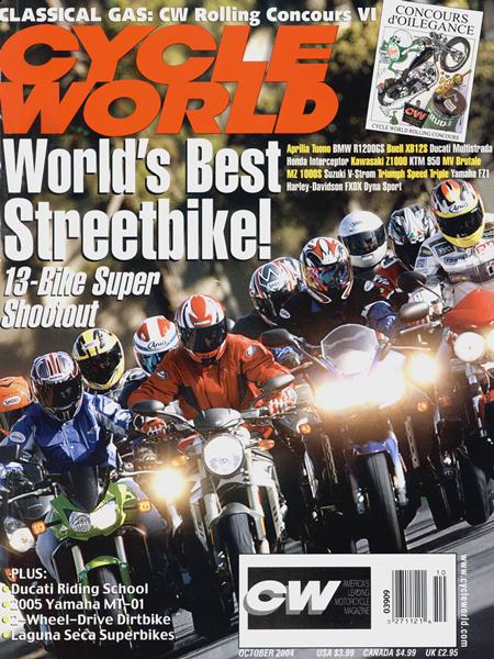 Issue: - October 2004 | Cycle World