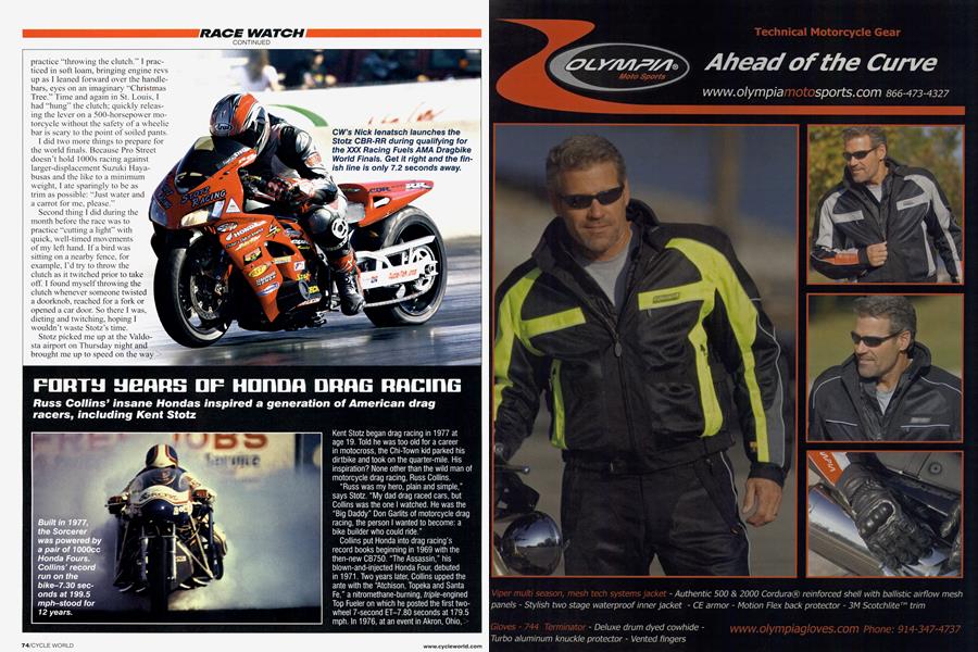 Forty Years of Honda Drag Racing