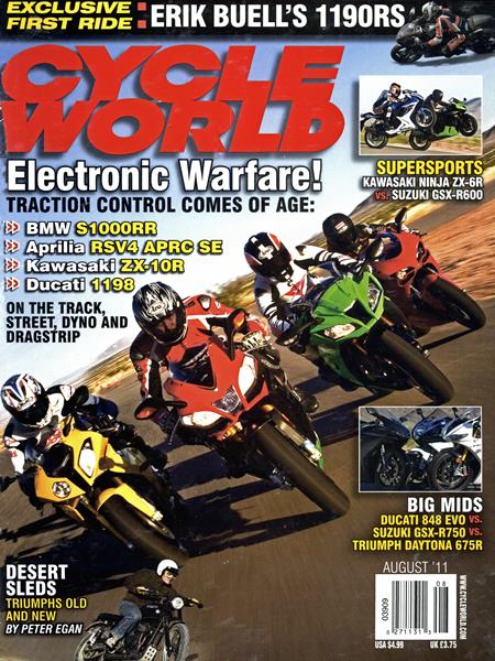Issue: - AUGUST 2011 | Cycle World