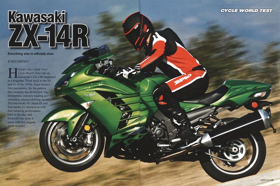 Kawasaki Zx-14r | Cycle World | MARCH 2012