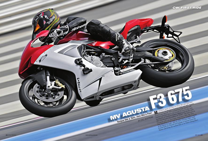 Mv Agusta F3 675