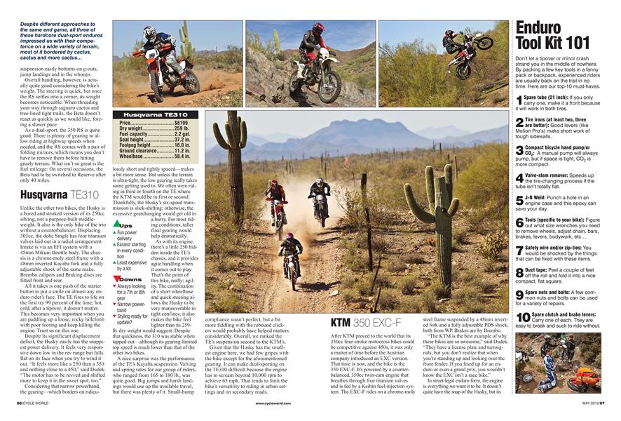 Enduro Tool Kit 101
