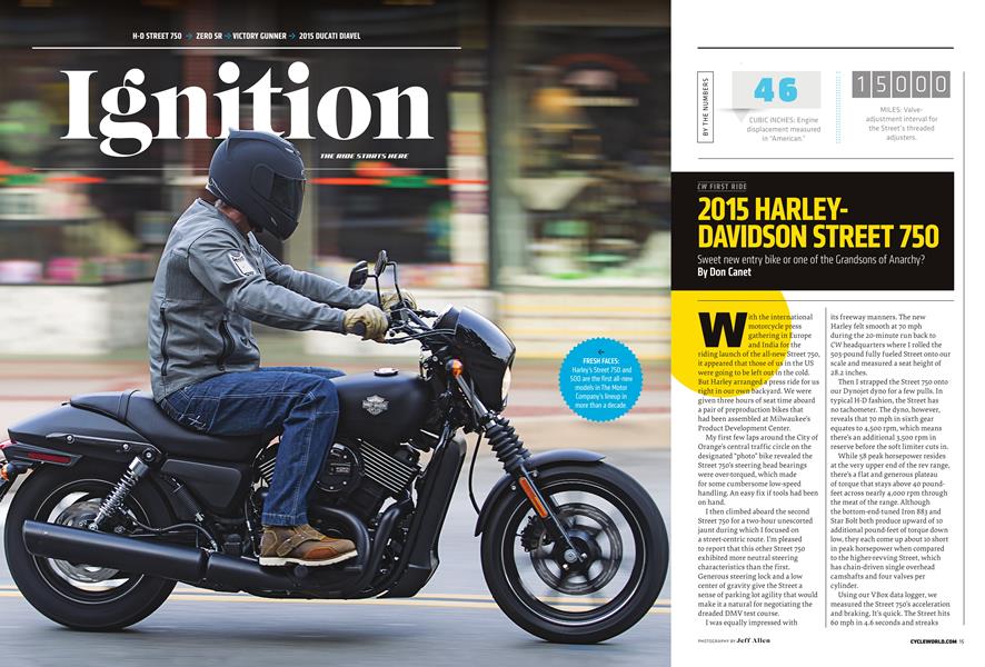 2015 Harley-Davidson Street 750