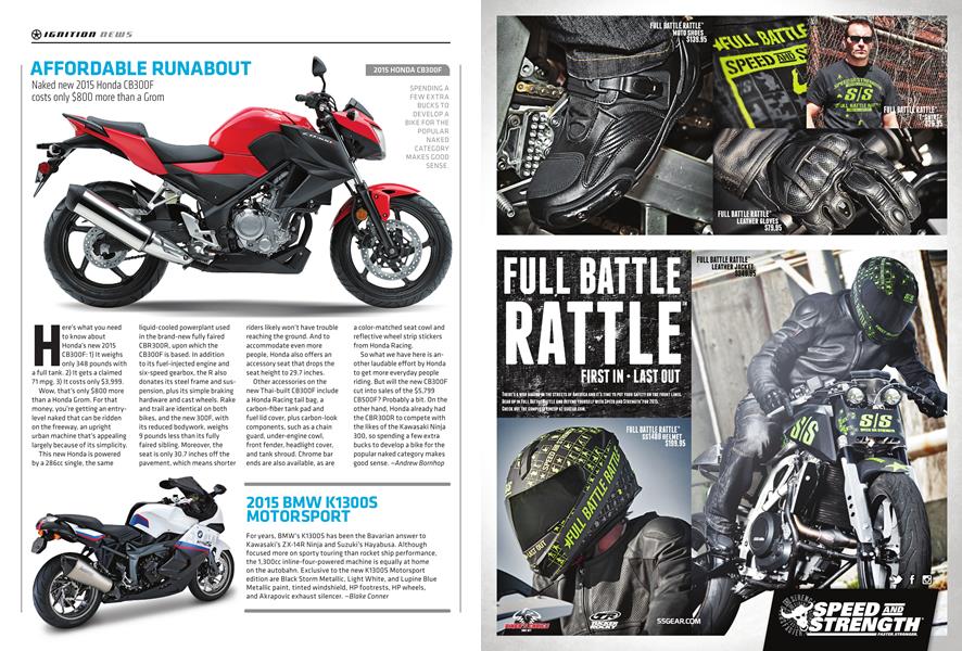 2015 Bmw K1300s Motorsport