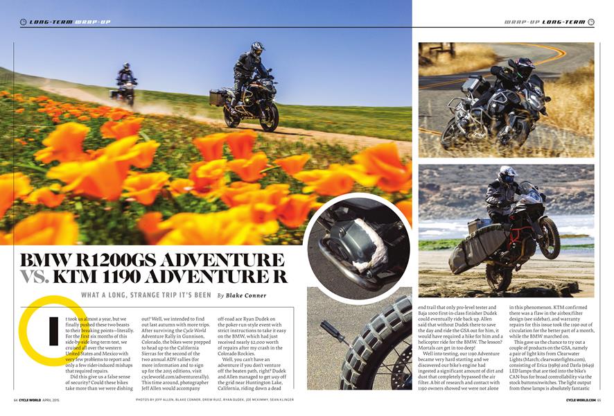 Bmw R1200gs Adventure Vs. Ktm 1190 Adventure R
