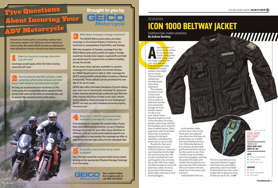 Icon 1000 Beltway Jacket