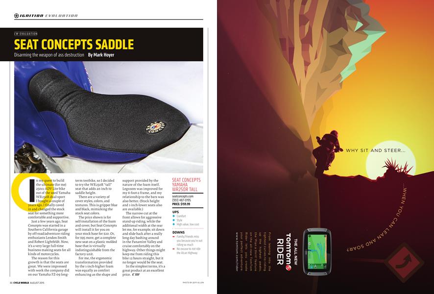 Seat Concepts Saddle