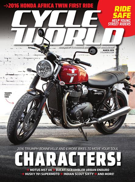 Issue: - March 2016 | Cycle World