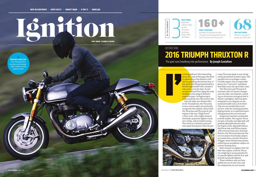 2016 Triumph Thruxton R