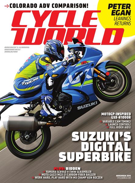 Issue: - November 2016 | Cycle World