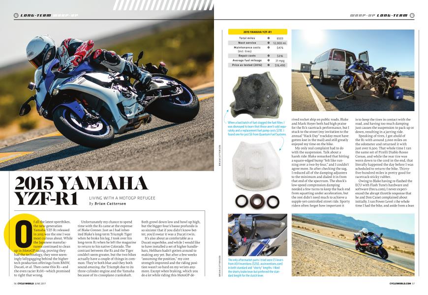 2015 Yamaha Yzf-R1