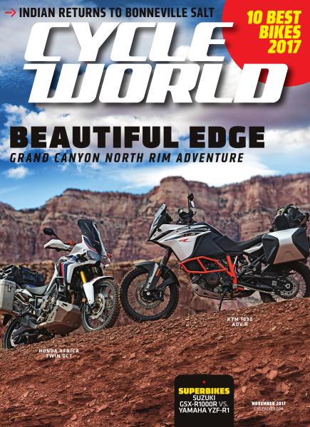 Issue: - NOVEMBER 2017 | Cycle World