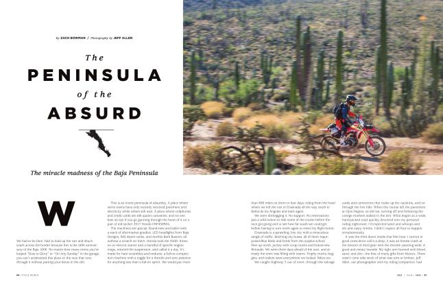 The Peninsula of the Absurd