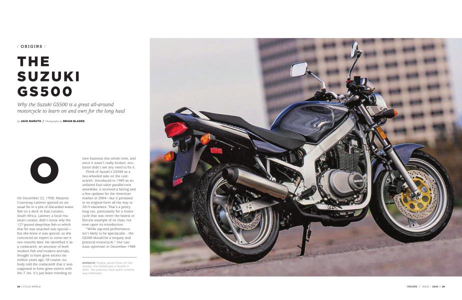 THE SUZUKI GS500