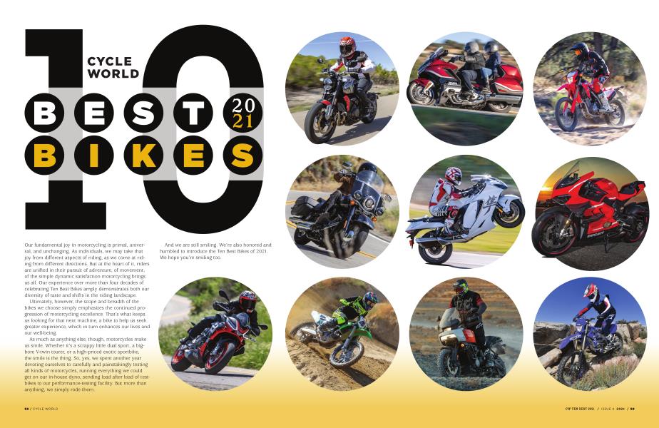 2021 10 BEST BIKES